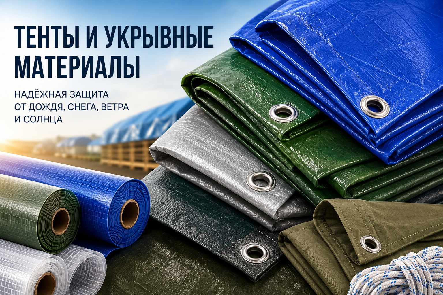 Тенты и укрывные материалы